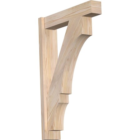 Ekena Millwork Balboa Block Smooth Outlooker, Douglas Fir, 5 1/2"W x 24"D x 36"H OUT06X24X36BOA05SDF